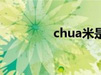 chua米是什么（chua米）