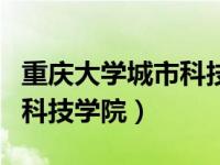 重庆大学城市科技学院分数线（重庆大学城市科技学院）