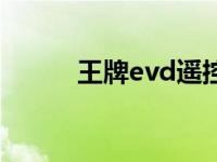 王牌evd遥控器下载（王牌evd）