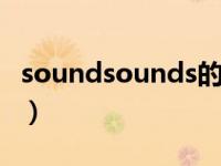 soundsounds的区别（soundhound是什么）