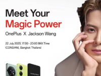 粉丝们将在OnePlusMagicPower活动中看到JacksonWang和一部新手机