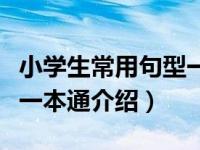 小学生常用句型一本通（关于小学生常用句型一本通介绍）