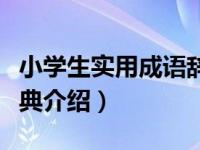 小学生实用成语辞典（关于小学生实用成语辞典介绍）