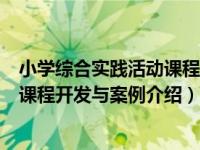 小学综合实践活动课程开发与案例（关于小学综合实践活动课程开发与案例介绍）