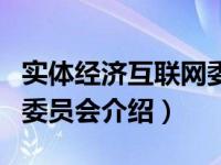 实体经济互联网委员会（关于实体经济互联网委员会介绍）