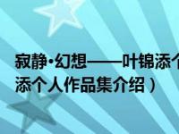 寂静·幻想——叶锦添个人作品集（关于寂静·幻想——叶锦添个人作品集介绍）