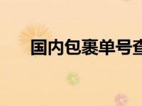 国内包裹单号查询 国内快递包裹查询 