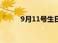 9月11号生日是什么星座 9月11 