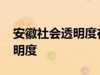 安徽社会透明度在手机APP上看 安徽社会透明度 