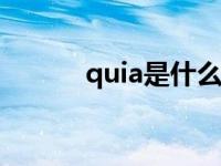 quia是什么意思 quq什么意思 