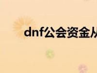 dnf公会资金从哪里来 dnf公会基金 