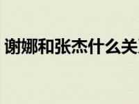 谢娜和张杰什么关系 谢娜和张杰怎么认识的 