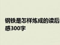 钢铁是怎样炼成的读后感300字初中 钢铁是怎样炼成的读后感300字 