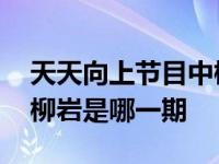 天天向上节目中柳岩登场在第几集 天天向上柳岩是哪一期 