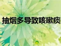 抽烟多导致咳嗽痰多吃什么好 痰多吃什么好 