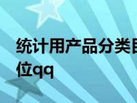 统计用产品分类目录8位或10位代码查询 送8位qq 