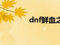 dnf鲜血之痕 dnf鲜血之忆 