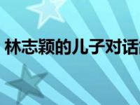 林志颖的儿子对话故事 林志颖的儿子叫什么 