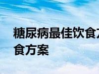 糖尿病最佳饮食方案循证出处 糖尿病最佳饮食方案 