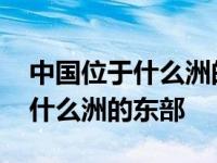 中国位于什么洲的东部东临什么洋 中国位于什么洲的东部 