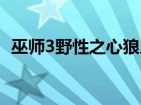 巫师3野性之心狼人的巢穴 巫师3野性之心 