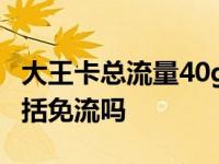 大王卡总流量40g算免流app吗 大王卡40g包括免流吗 