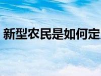 新型农民是如何定义的 新型农民是什么样的 