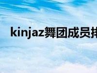 kinjaz舞团成员排名 kinjaz舞团百度百科 