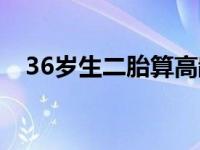 36岁生二胎算高龄吗 36岁生二胎利与弊 