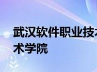 武汉软件职业技术学院专业 武汉软件职业技术学院 