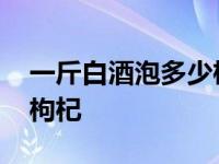 一斤白酒泡多少枸杞子合适 一斤白酒泡多少枸杞 