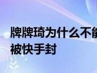 牌牌琦为什么不能出现在快手? 牌牌琦为什么被快手封 