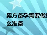 男方备孕需要做些什么准备 男的备孕要做什么准备 