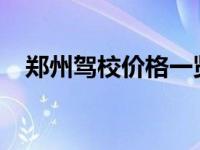 郑州驾校价格一览表2021 郑州驾校价格 