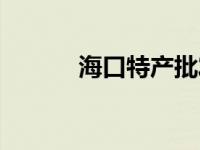 海口特产批发一条街 海口特产 