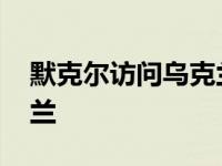 默克尔访问乌克兰欢迎仪式 默克尔访问乌克兰 