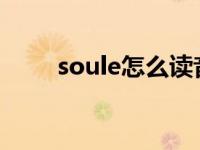 soule怎么读音发音 souler怎么读 