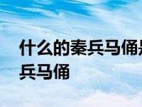 什么的秦兵马俑是什么的历史文物 什么的秦兵马俑 