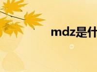 mdz是什么 mdzz啥意思 