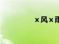 ⅹ风ⅹ雨成语 雨风成语 