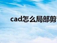 cad怎么局部剪切 cad修剪命令怎么用 