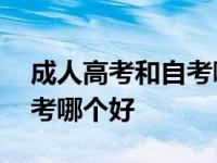 成人高考和自考哪个好找工作 成人高考和自考哪个好 