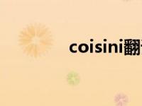 coisini翻译成中文 coisini 