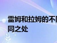 雷姆和拉姆的不同之处在哪 雷姆和拉姆的不同之处 