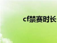 cf禁赛时长 cf永久禁赛能解么 