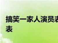 搞笑一家人演员表全部韩剧 搞笑一家人2演员表 