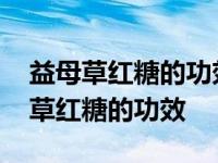 益母草红糖的功效与作用的功能与主治 益母草红糖的功效 