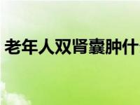 老年人双肾囊肿什么意思 双肾囊肿什么意思 