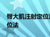 臀大肌注射定位法的具体内容 臀大肌注射定位法 