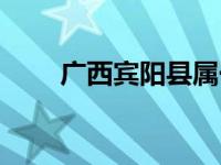 广西宾阳县属于哪个市 广西宾阳县 